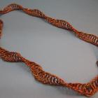 Image of Copper Spiral Twist Necklace