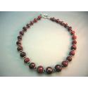 Image of Faceted Ruby Quartz and Garnet Necklace 
